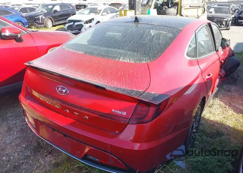 2020 Hyundai Sonata Hybrid/Limited from USA, damaged, VIN KMHL54JJXLA010476